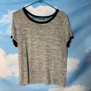 Three Palms- Gray Short Sleeve Shirt size Large